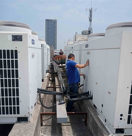 茌平中央空调制热和不制冷系统维修方法